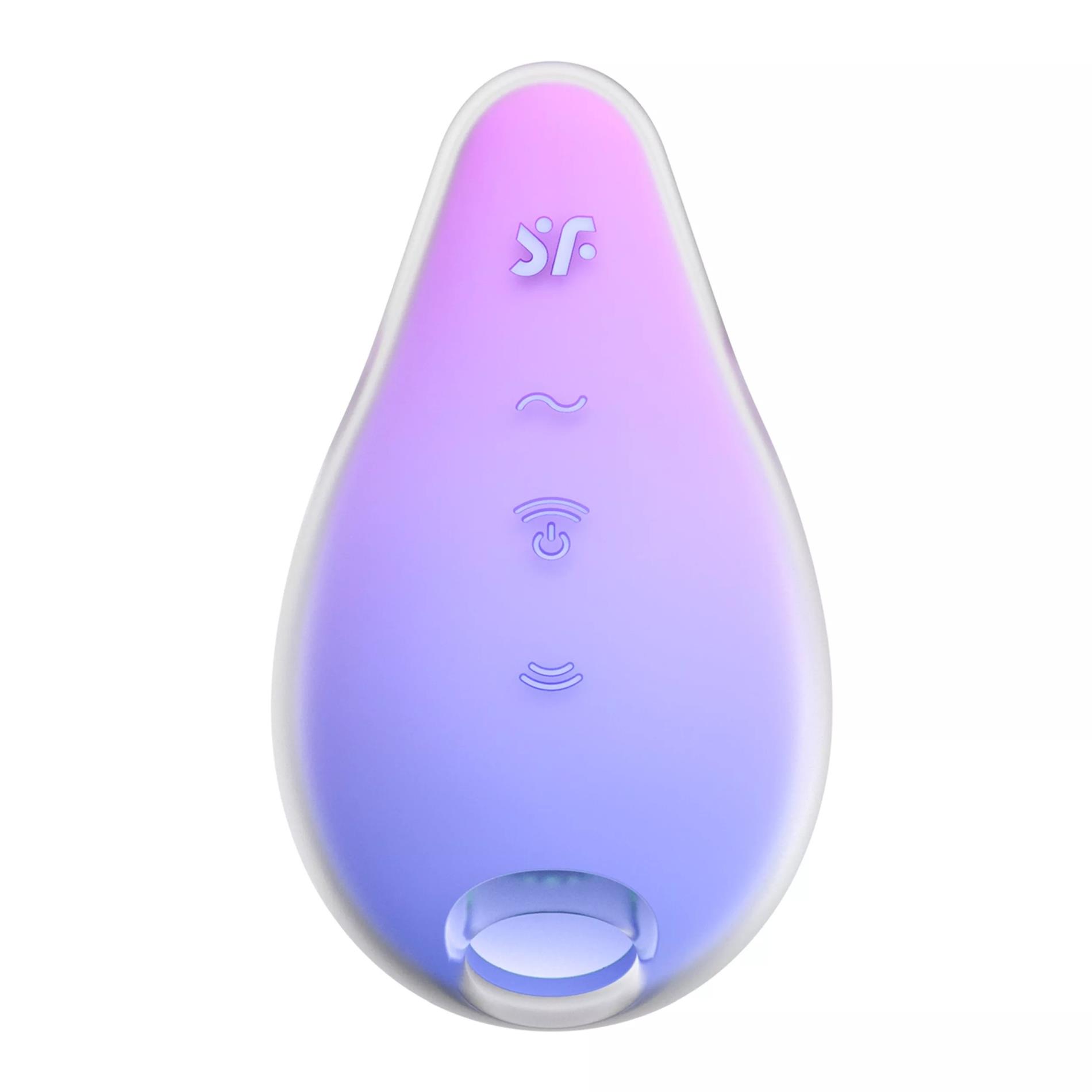 Вакуумный стимулятор клитора с вибрацией Satisfyer Mermaid Vibes (фиолетовый)