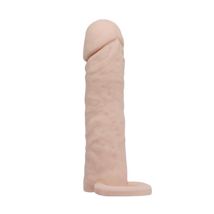 Насадка на пеніс Pretty Love Penis Sleeve Medium, 16 см (тілесний)