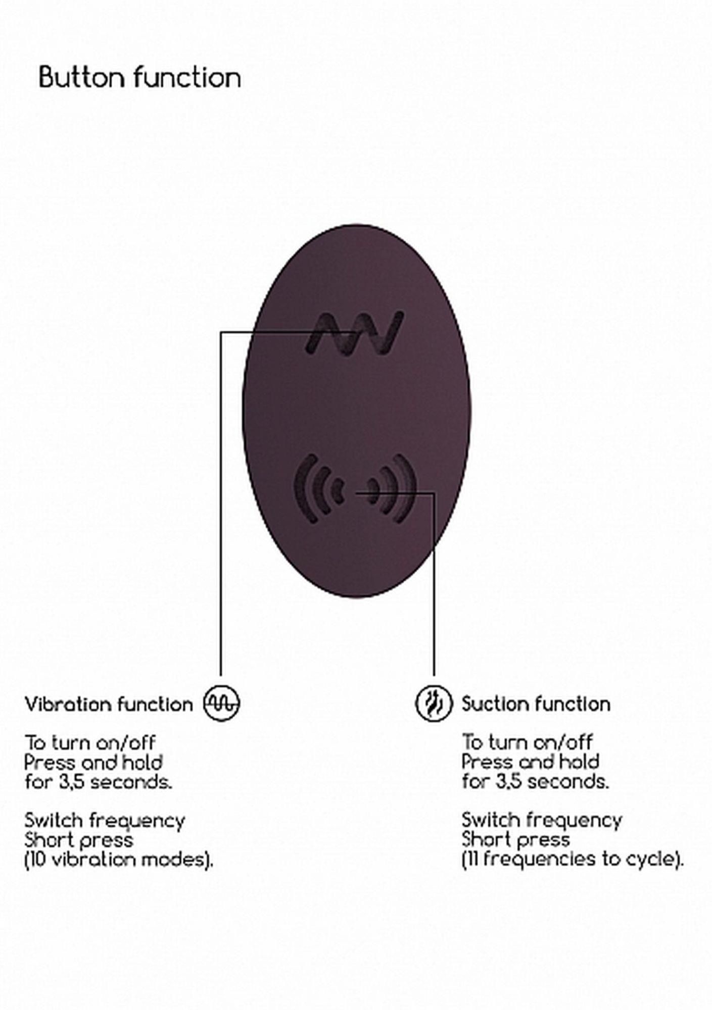Вакуумний стимулятор клітора з вібрацією Desirable Bendable Air Pulse (фіолетовий)