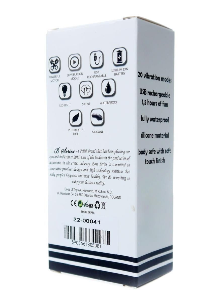 Wibromasażer B - Series Magic Rechargeable Mini, 11 cm (czarny)