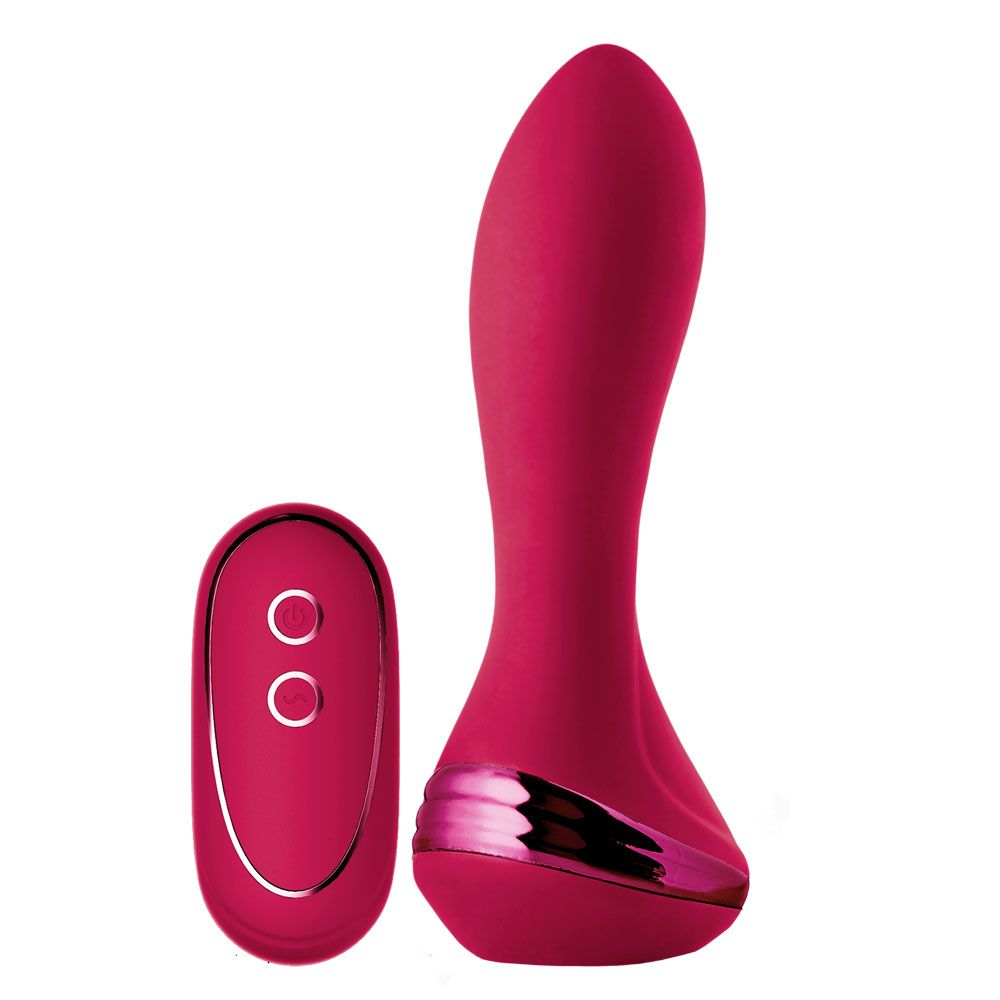 Korek analny Dream Toys Sparkling Isabella, 13,6 cm (czerwony)