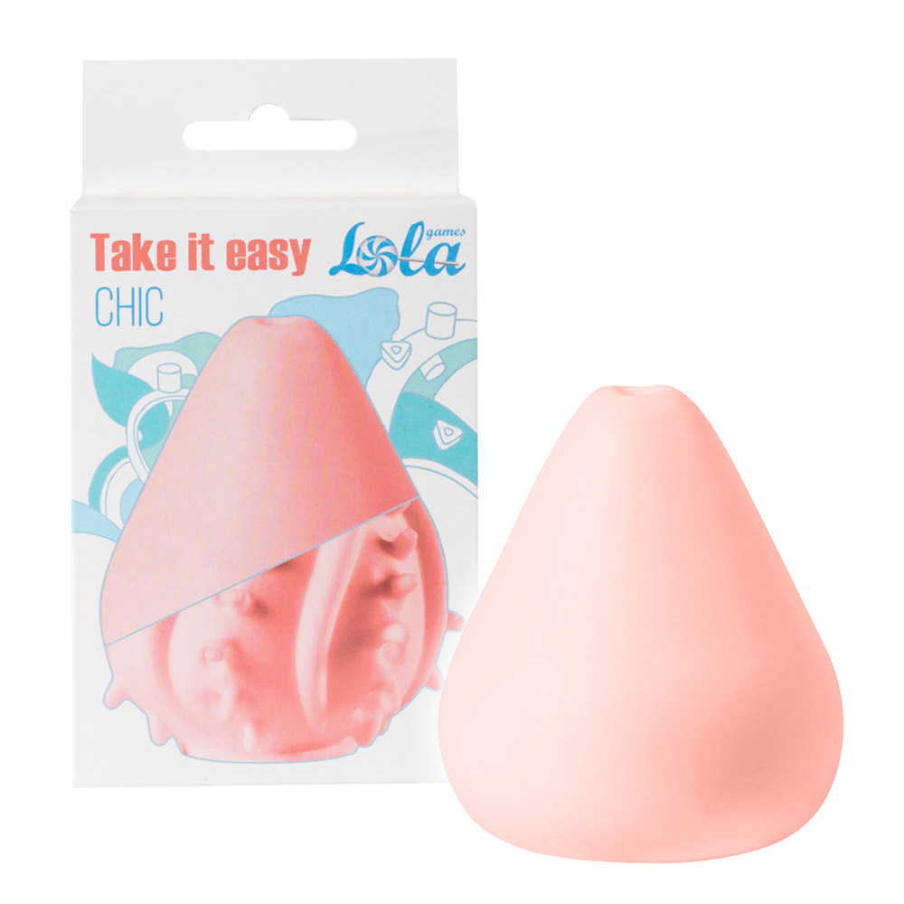 Мастурбатор яйцо Lola Games Take it Easy Chic (розовый)