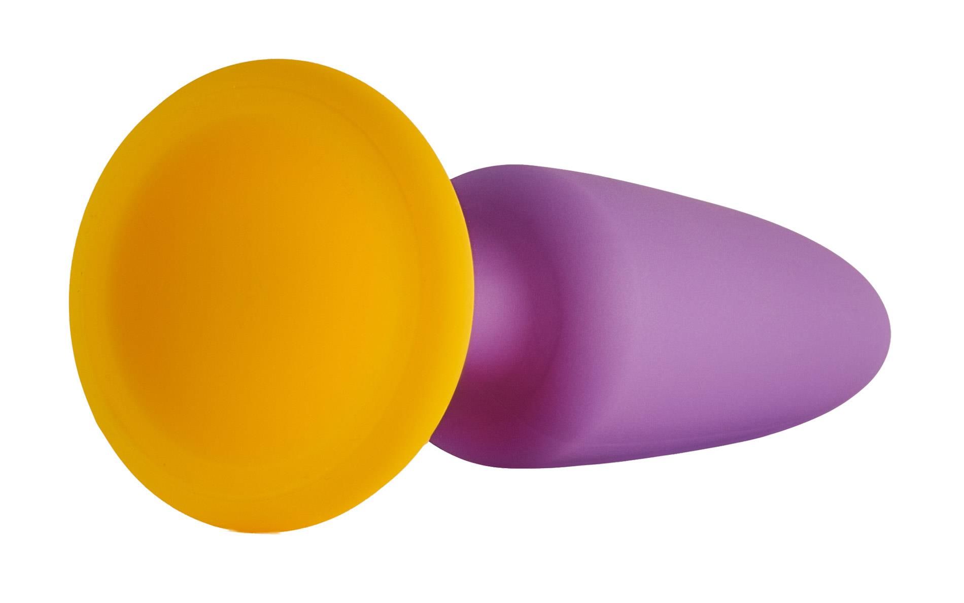 Korek analny Dream Toys Bounce Buddy Medium, 11 cm (fioletowy)