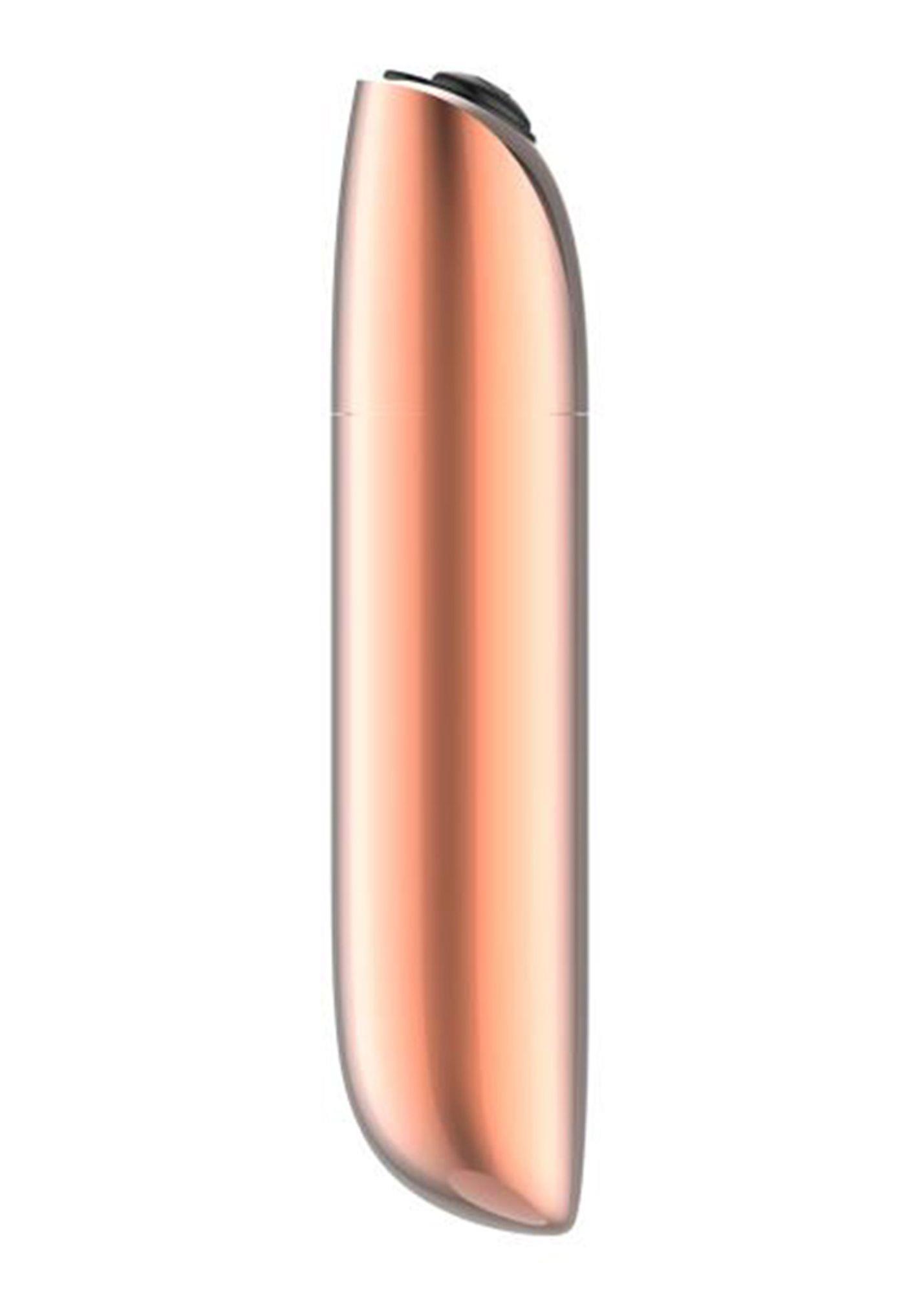 Мини-вибратор B - Series Magic Powerful Bullet, 10 см (золотой)