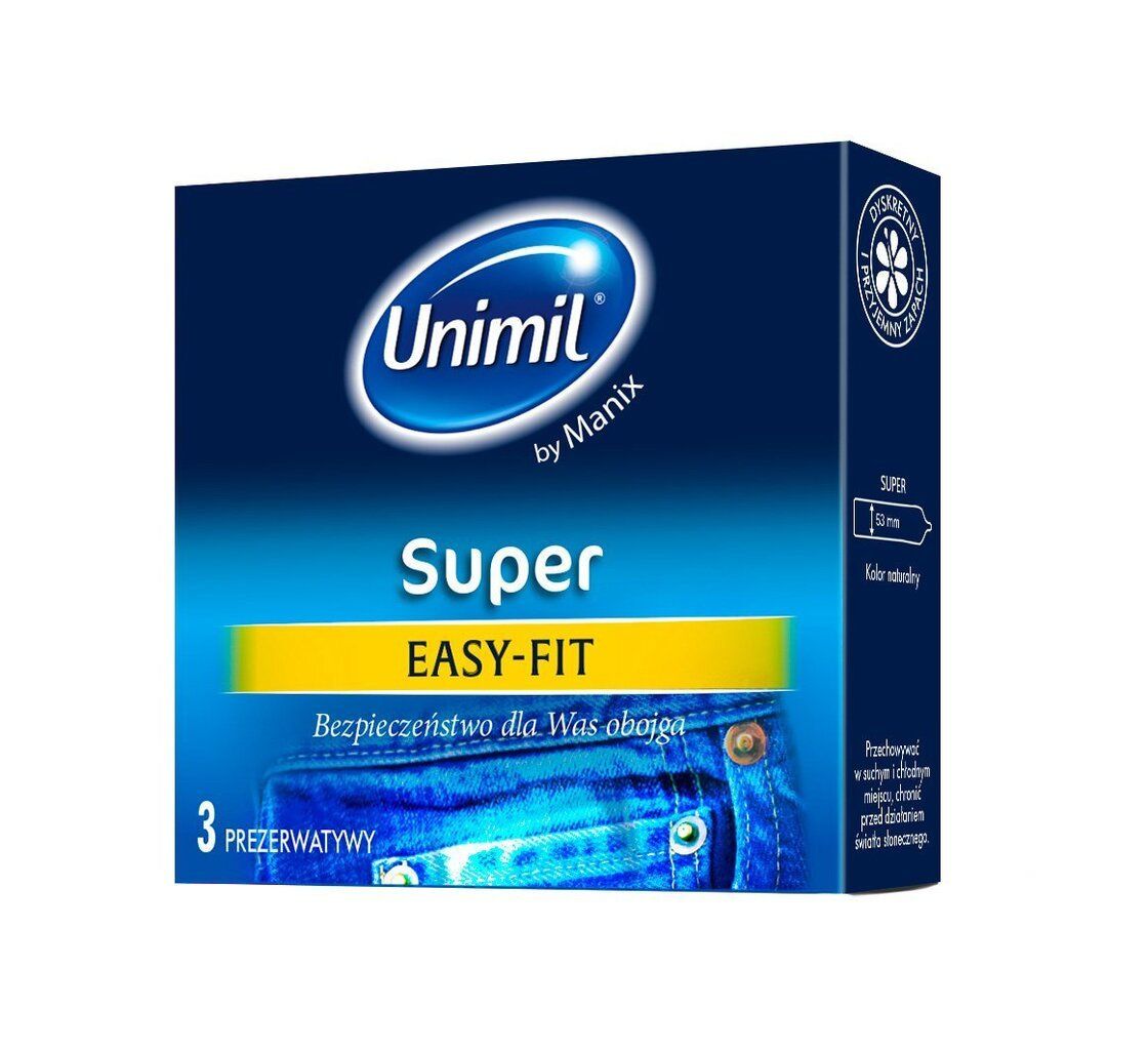 Prezerwatywy UNIMIL SUPER 3 szt