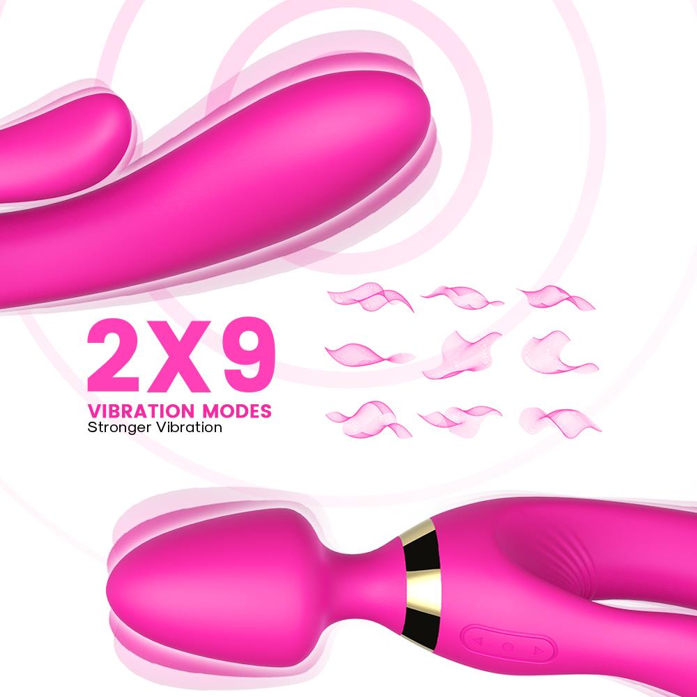 Вибромассажер B - Series Joy Magic Wand, 23.6 см (розовый)