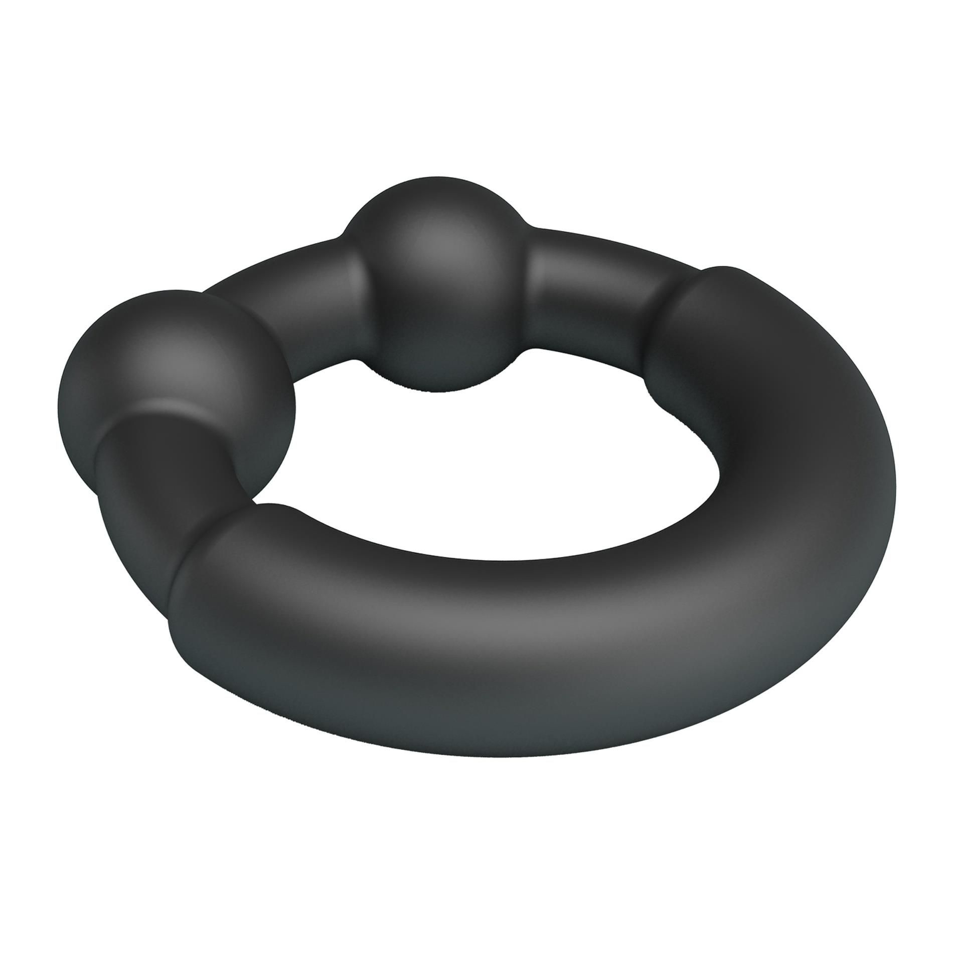 Эрекционное кольцо Crazy Bull Meco, 6.1 см (черный)
