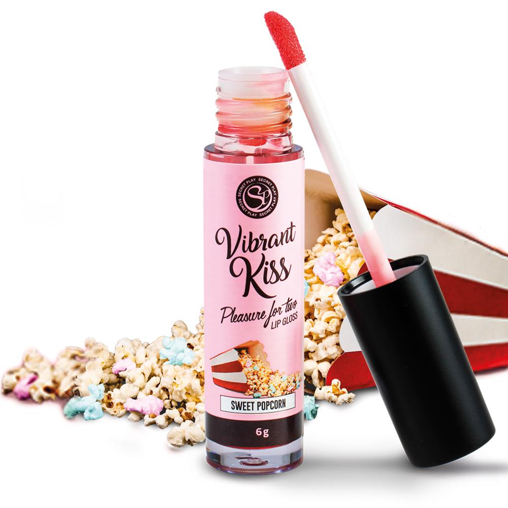 Блеск для губ Secret Play Vibrant Kiss Popcorn, 6 мл