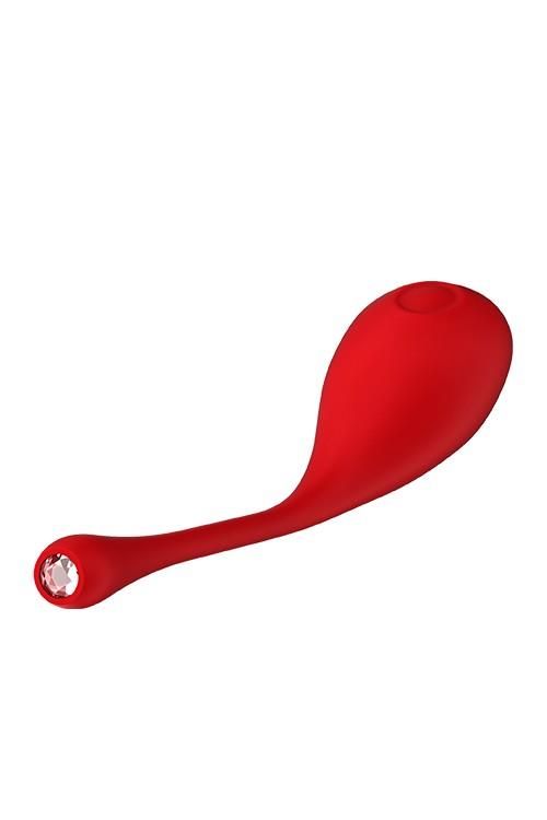 Виброяйцо Dream Toys Red Revolution Metis, 19 см (красный)