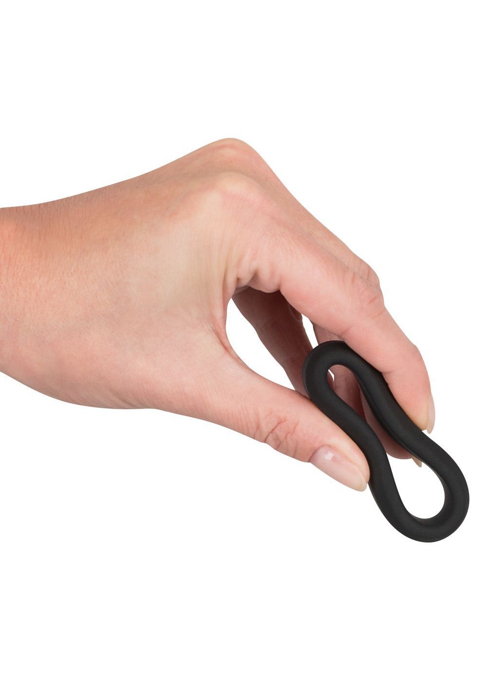 Эрекционное кольцо Velvets Cock Ring, 3,8 см (черный)