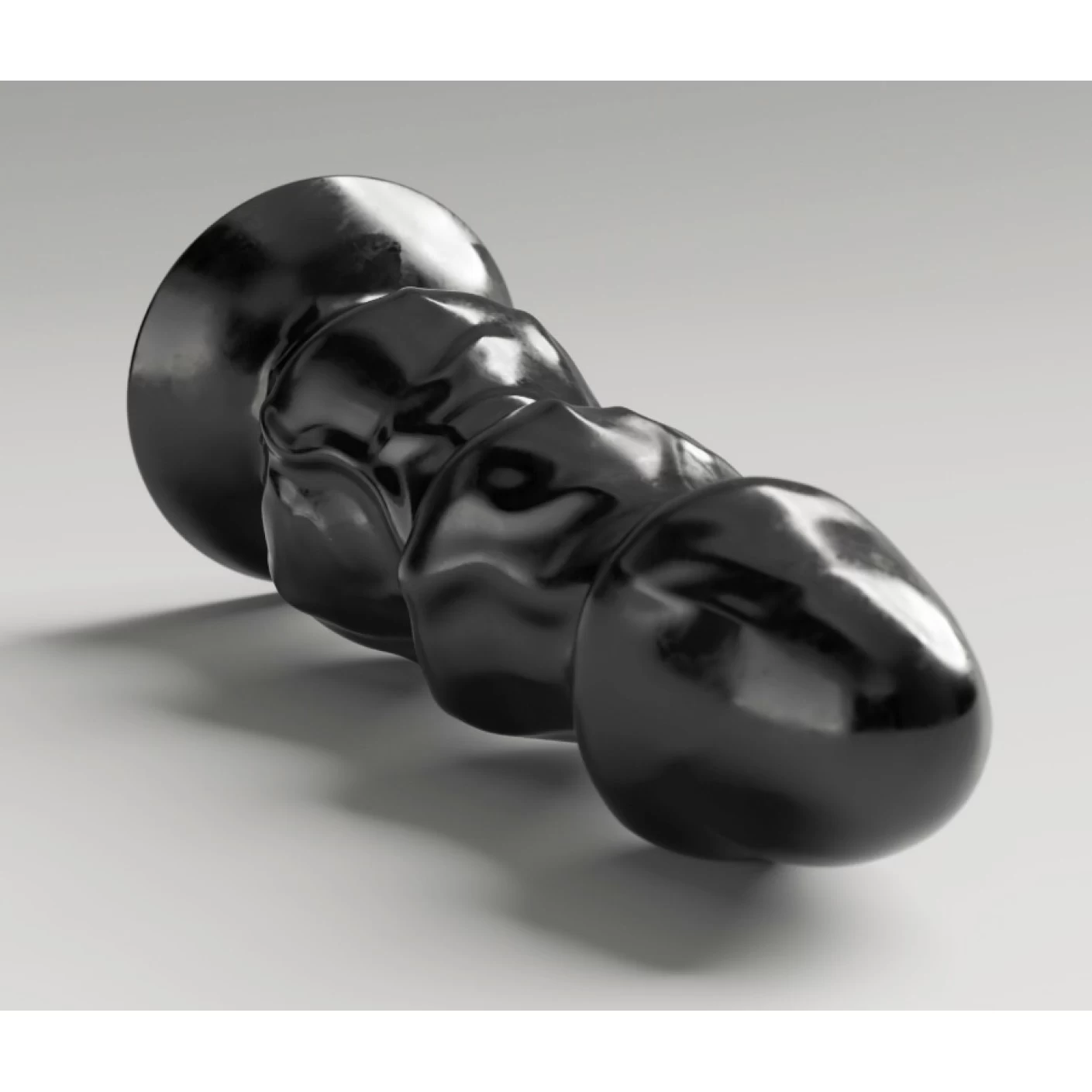 Korek analny All Black Steroid ABS22 Shuttlecock, 24 cm (czarny)