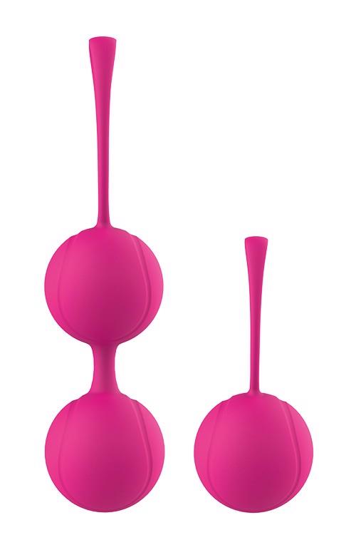 Набор вагинальных шариков Love Balls Duo Ball Set, 2 шт (розовый)
