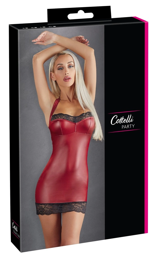 Мини-платье Cottelli Party Halterneck, S (красный)