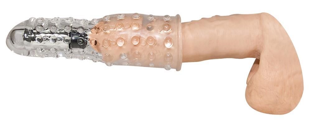 Насадка на пенис Orion Vibro Penis Sleeve, 16х4 см (прозрачный)
