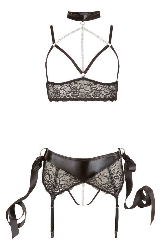 Комплект Cottelli Bondage with access, XL (черный)