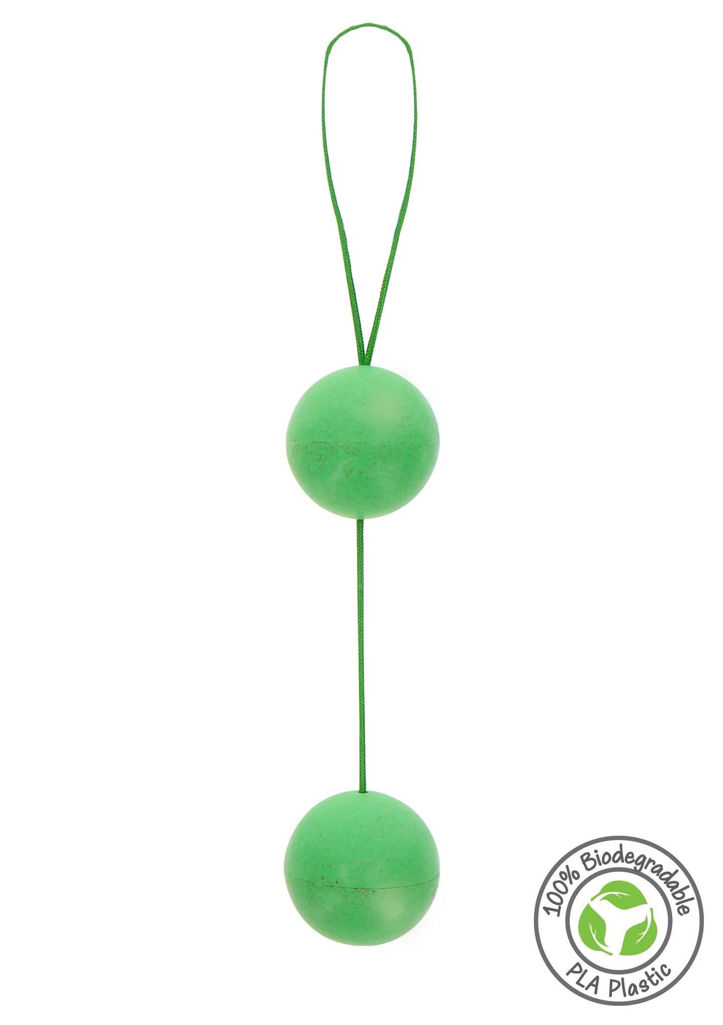 Вагинальные шарики Fuck Green Sphere Balls, 3,2 см (зеленый)