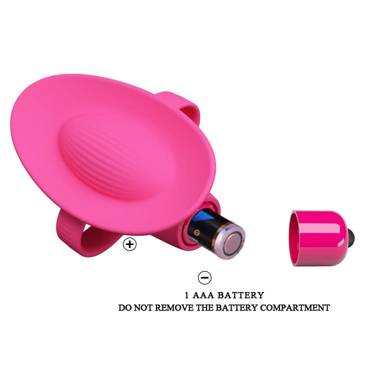 Wibrator na palec Pretty Love Nelly, 9,3 cm (różowy)