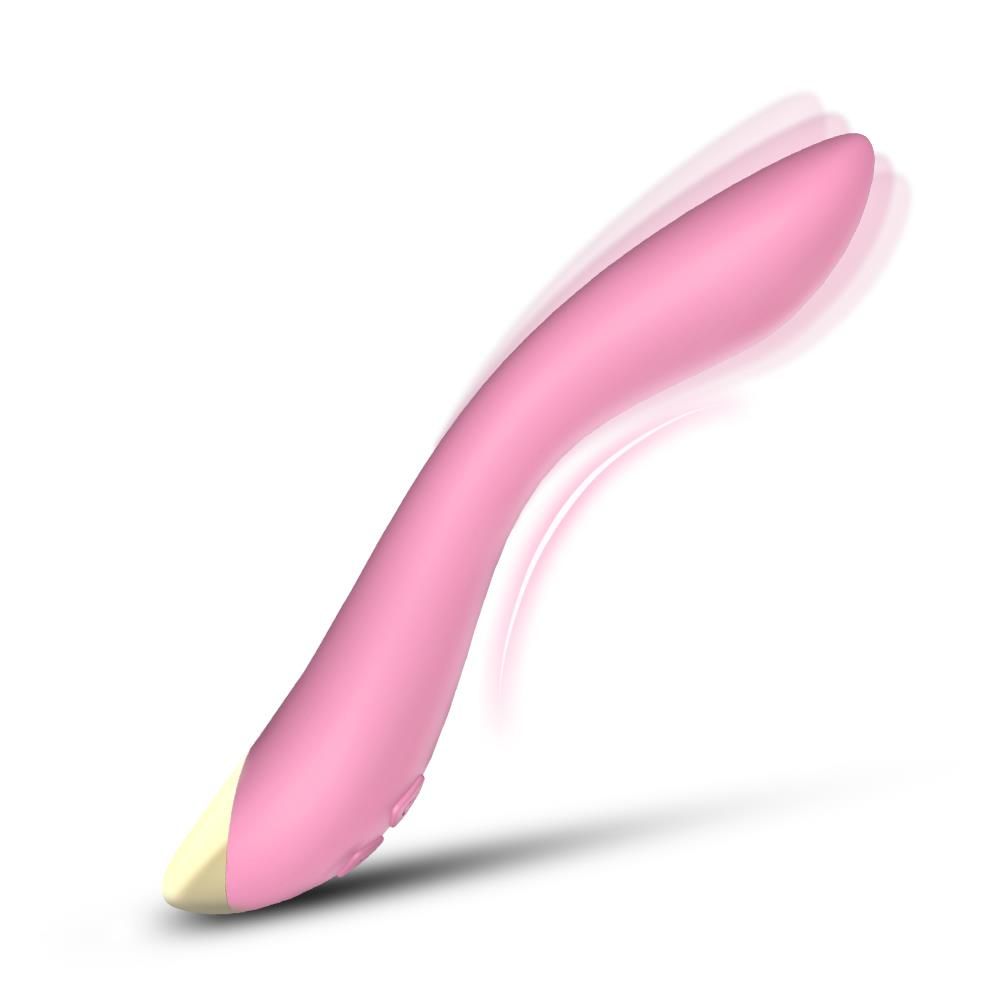 Вибратор Boss Series Flamingo, 22 см (розовый)