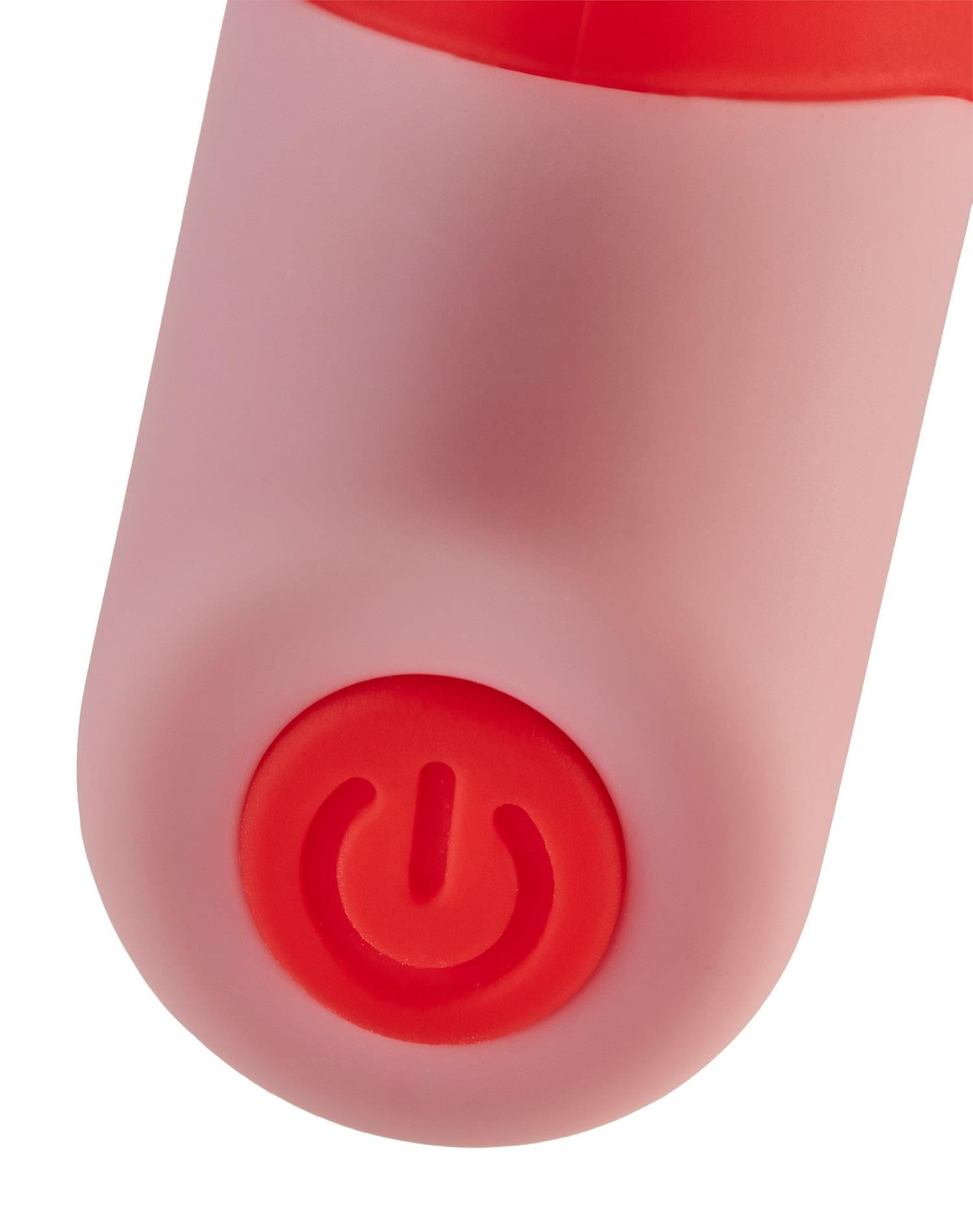 Mini wibrator Dream Toys Love Whisper, 12.5 cm (czerwony)