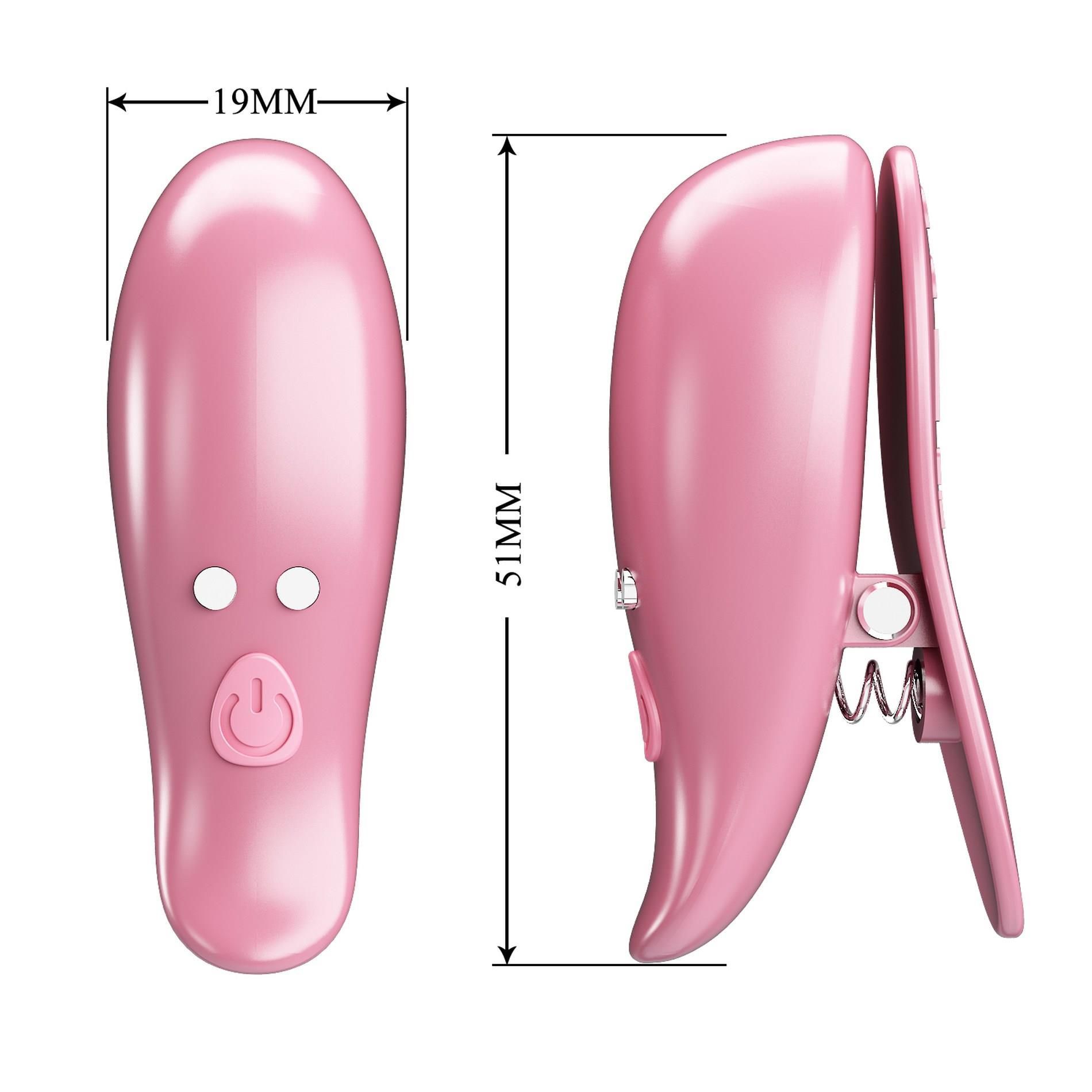 Зажимы для сосков Pretty Love Cayley (розовый)