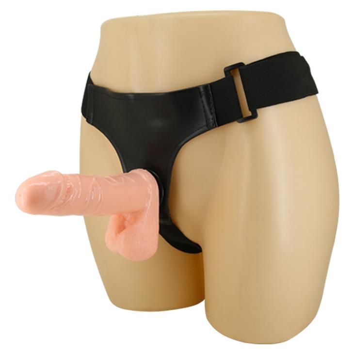 Страпон Ultra Passionate Harness Sensual Comfort, 17.5 см (телесный)