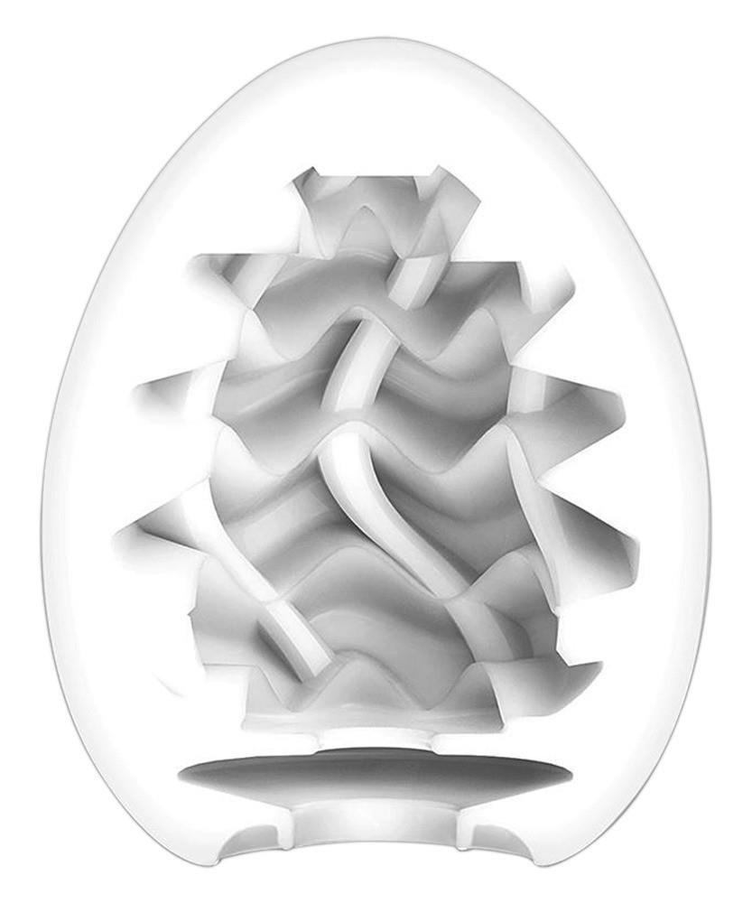 Мастурбатор яйцо Tenga Egg New Standard Wavy II (белый)