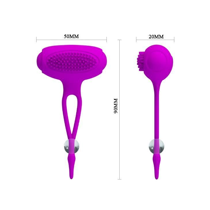 Стимулятори для сосків Pretty Love Bancroft Nipple, 9 см (фіолетовий)