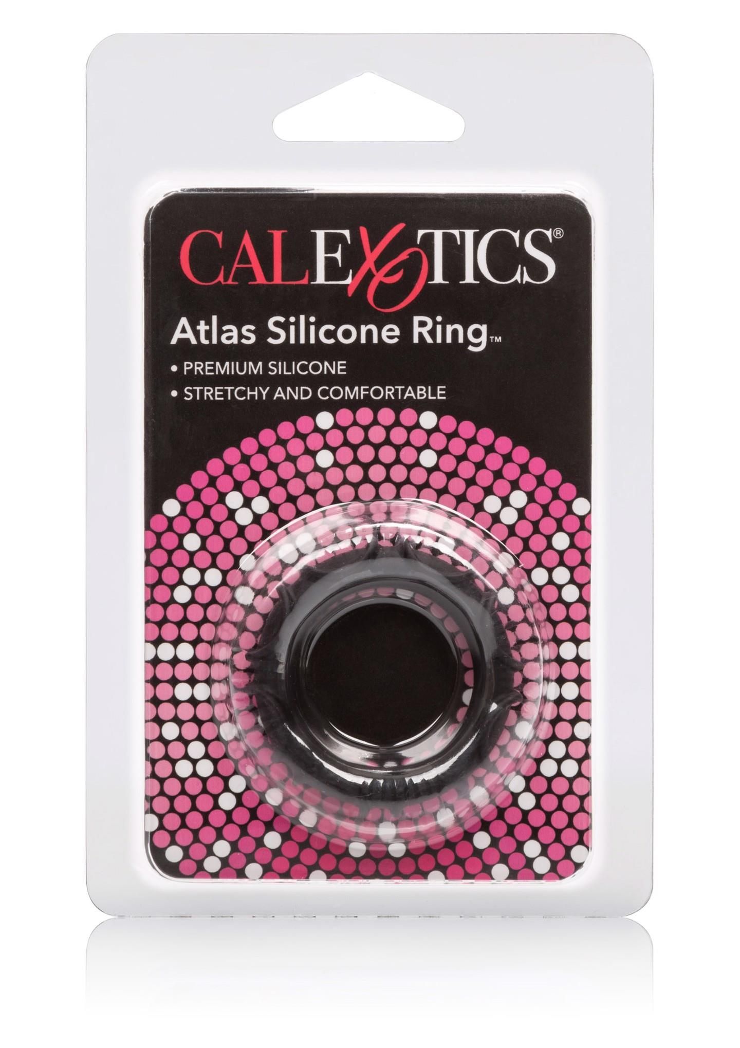 Эрекционное кольцо CalExotics Atlas, 3,3 см (черный)