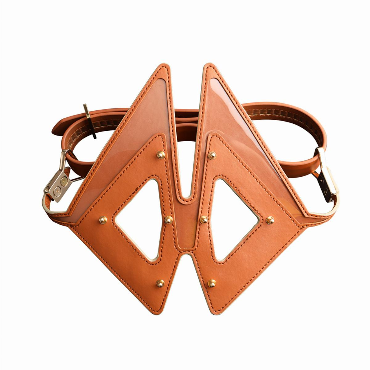 Маска на глаза Lockink Vixen Blindfold (коричневый)