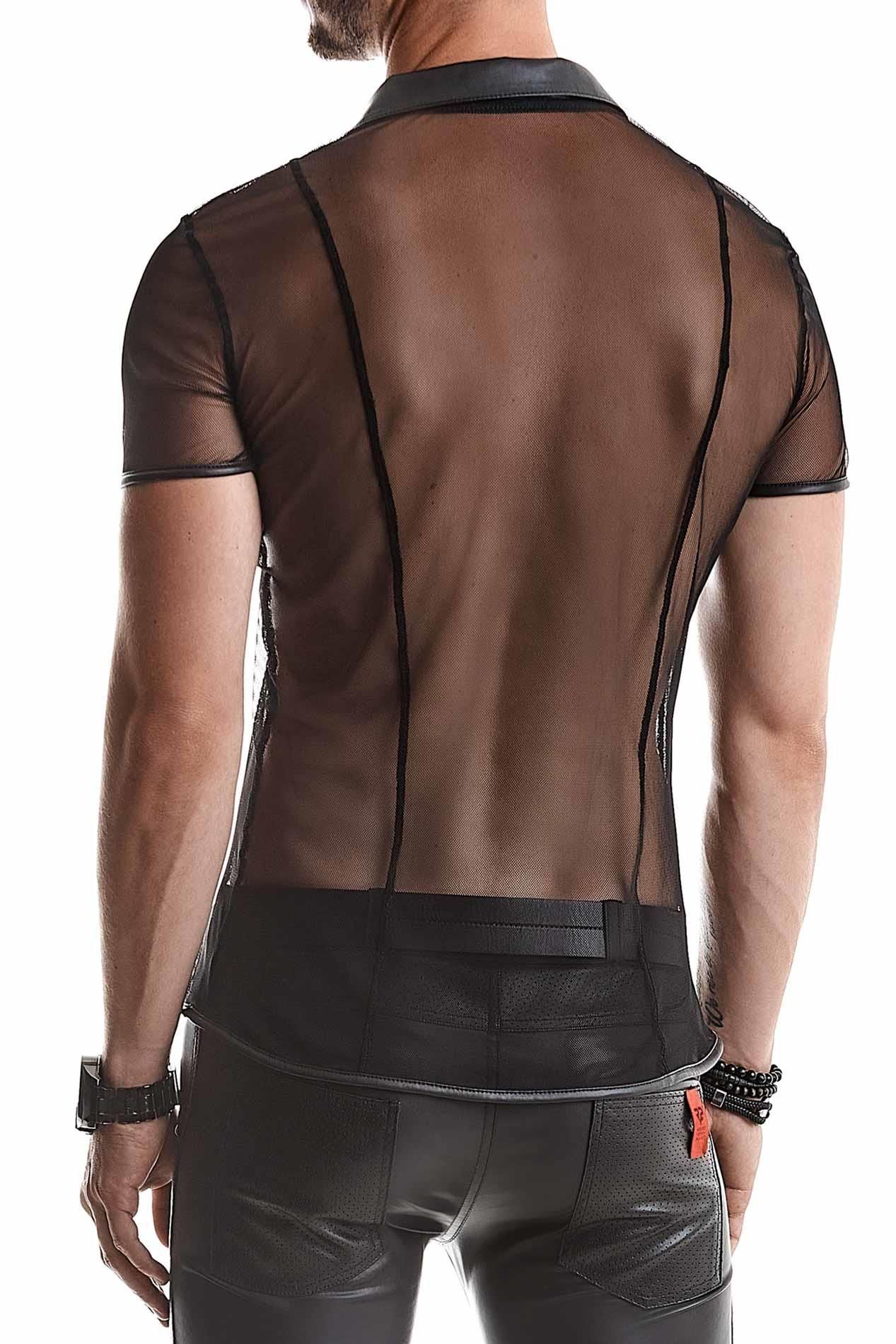 Koszulka polo Regnes Fetish Planet RMRoberto001, 4XL (czarny)