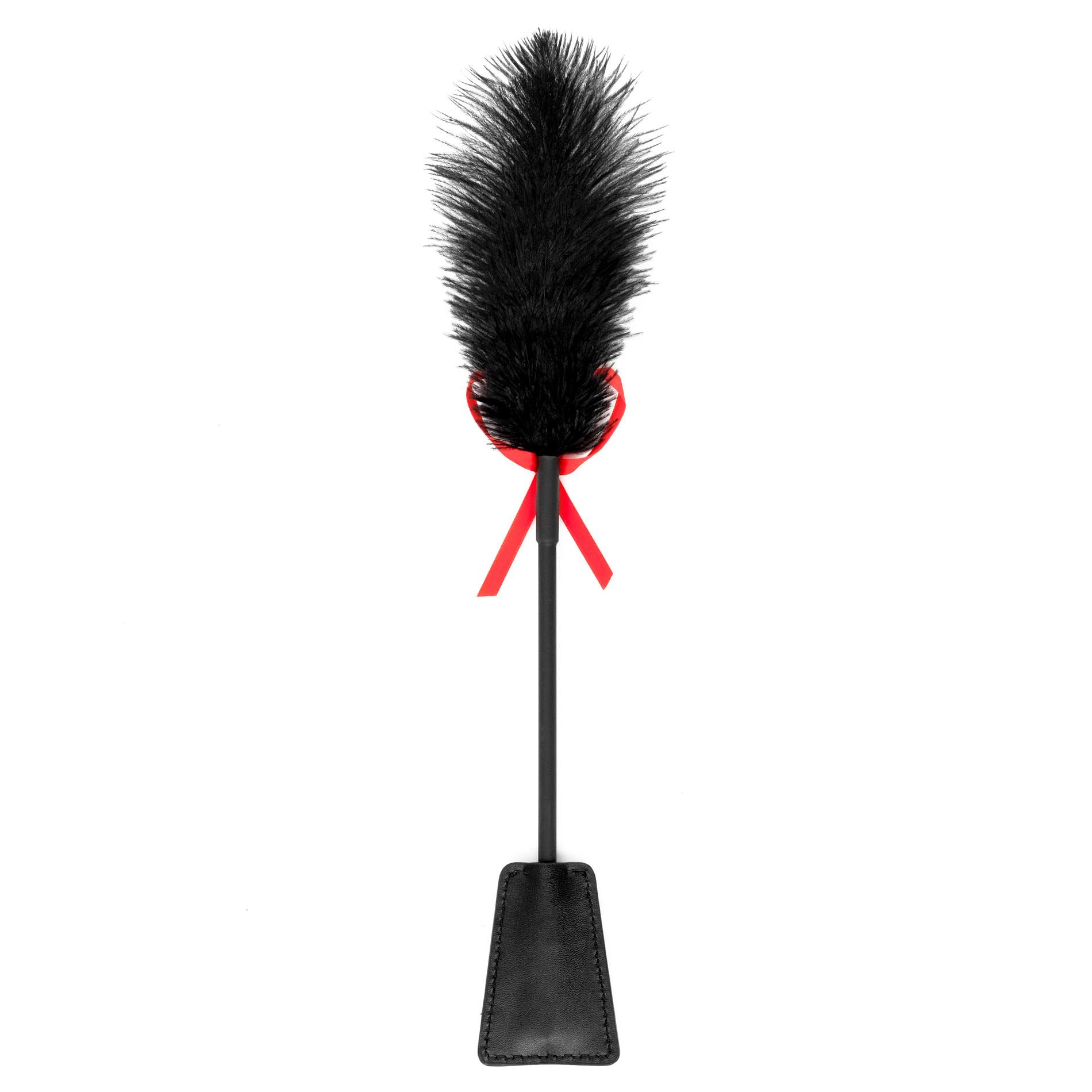 Стек Fetish B-Series Tickler & Whip 2.0, 36 см (черный)