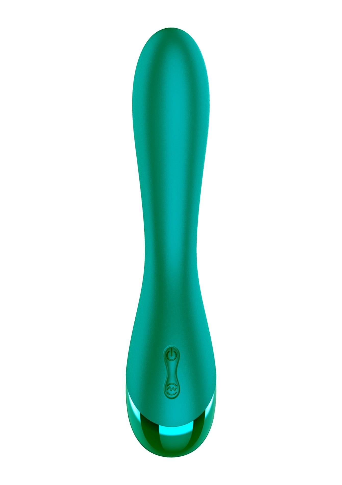 Вибратор Xocoon Timeless Love G-Spot, 19 см (зеленый)