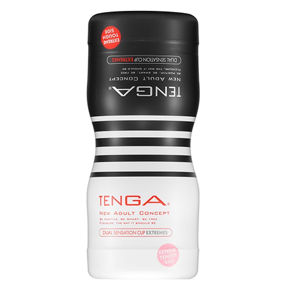 Мастурбатор Tenga Dual Sensation Cup Extremes (прозрачный)