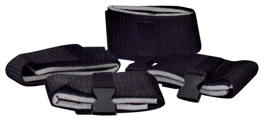 Бондаж Orion Bad Kitty Bed Shackles Set (чорний)