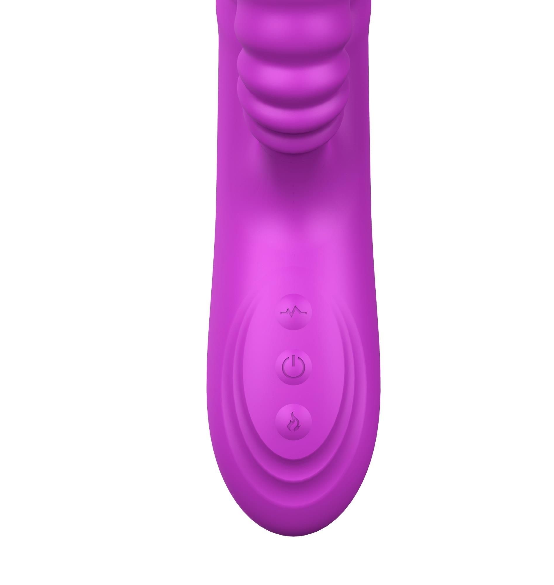 Вибратор-кролик Boss Of Toys Angelia, 23 см (фиолетовый)