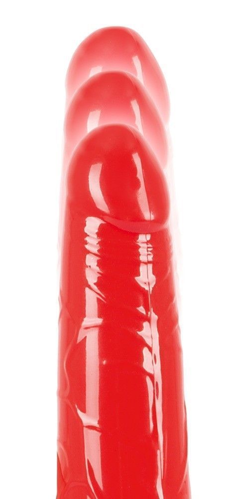 Вибратор Red Push, 19,5 см (красный)