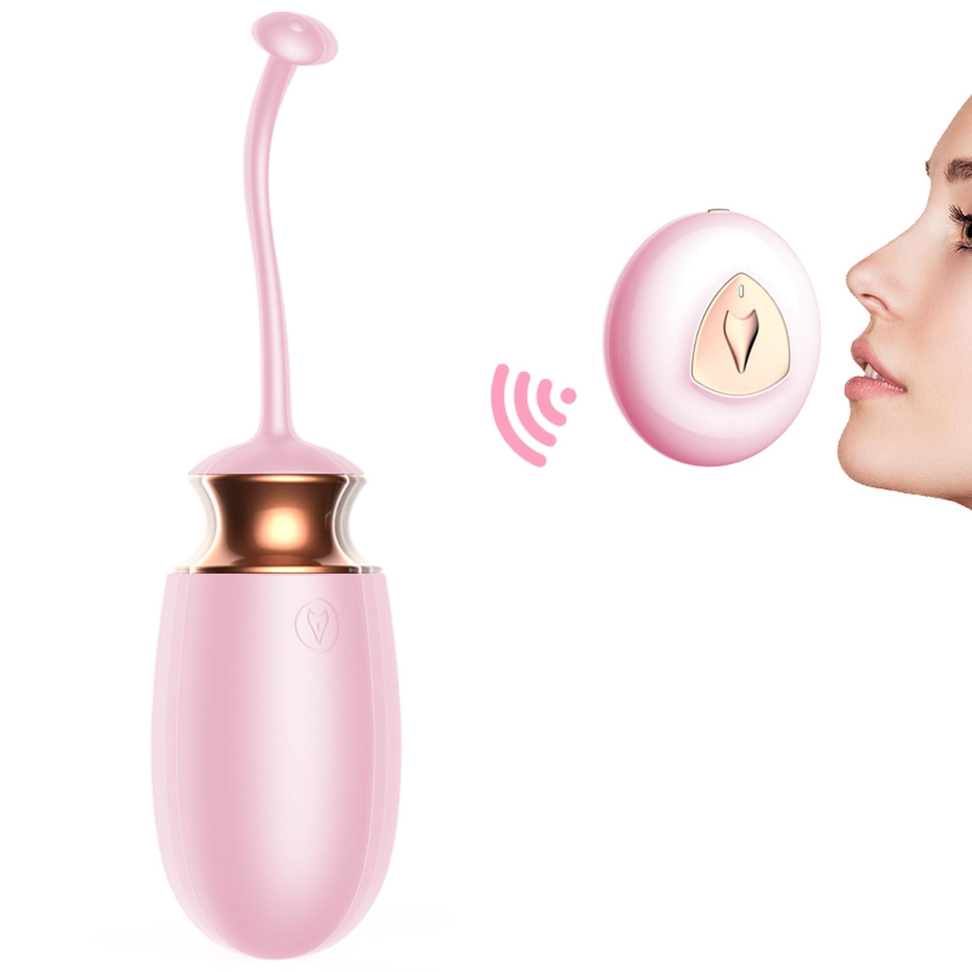 Виброяйцо FoxShow Love Egg, 15 см (розовый)
