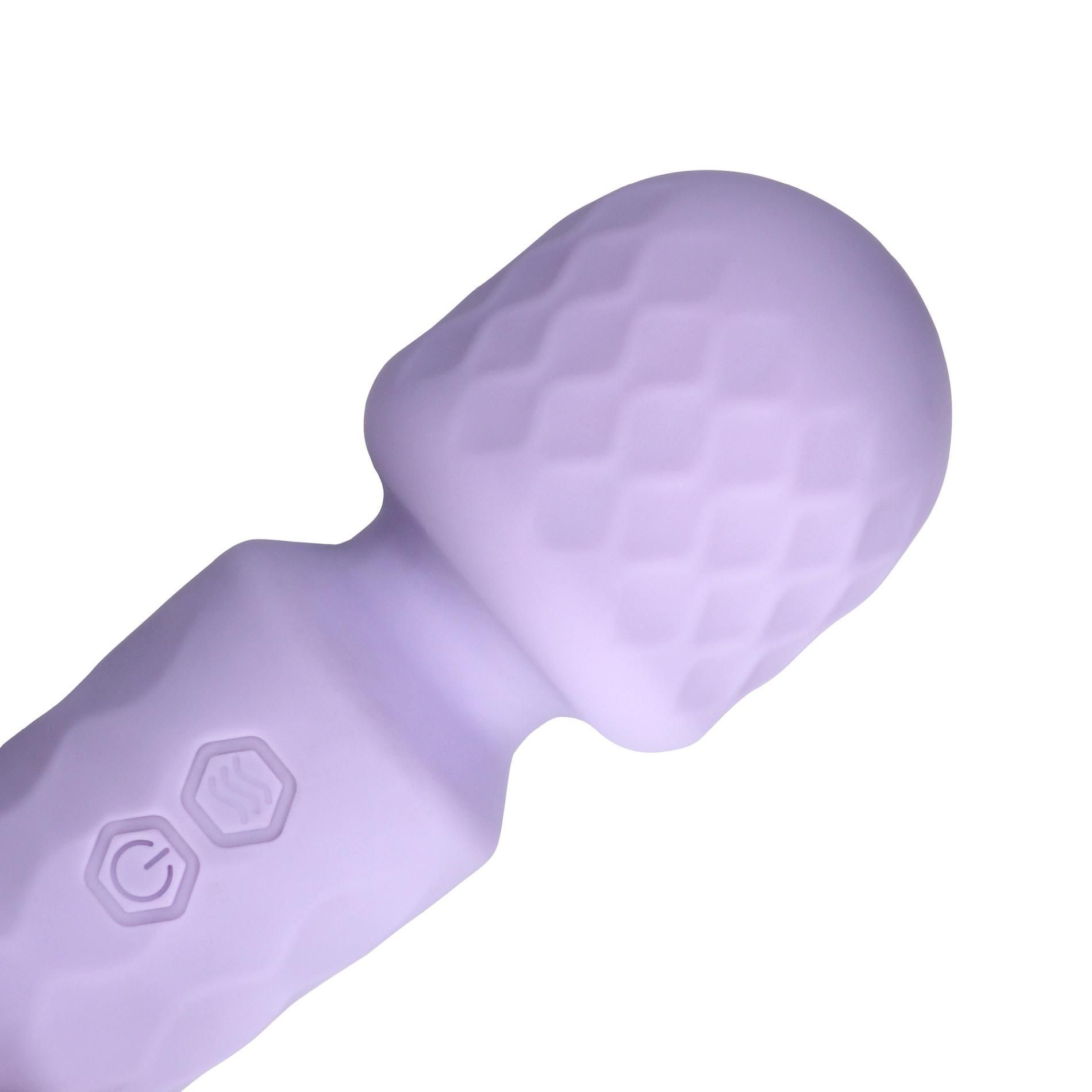 Мини-вибратор Loveline Mini Wand, 11.4 см (фиолетовый)