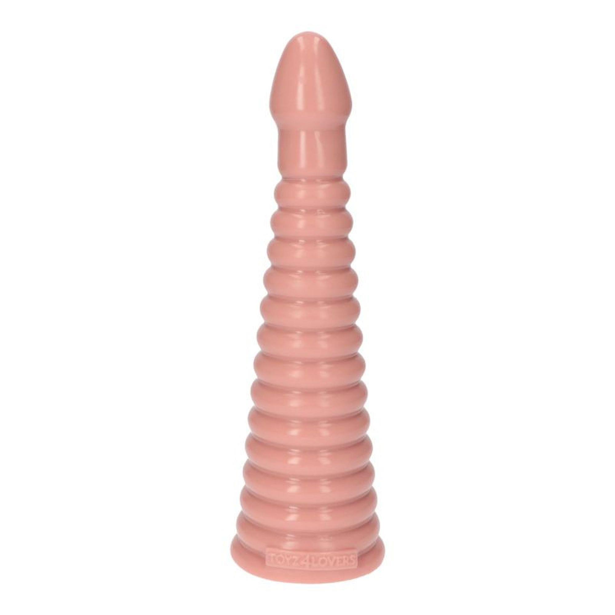 Korek analny Toyz4lovers Plug-Italian Cock 10", 26 cm (w kolorze cielistym)