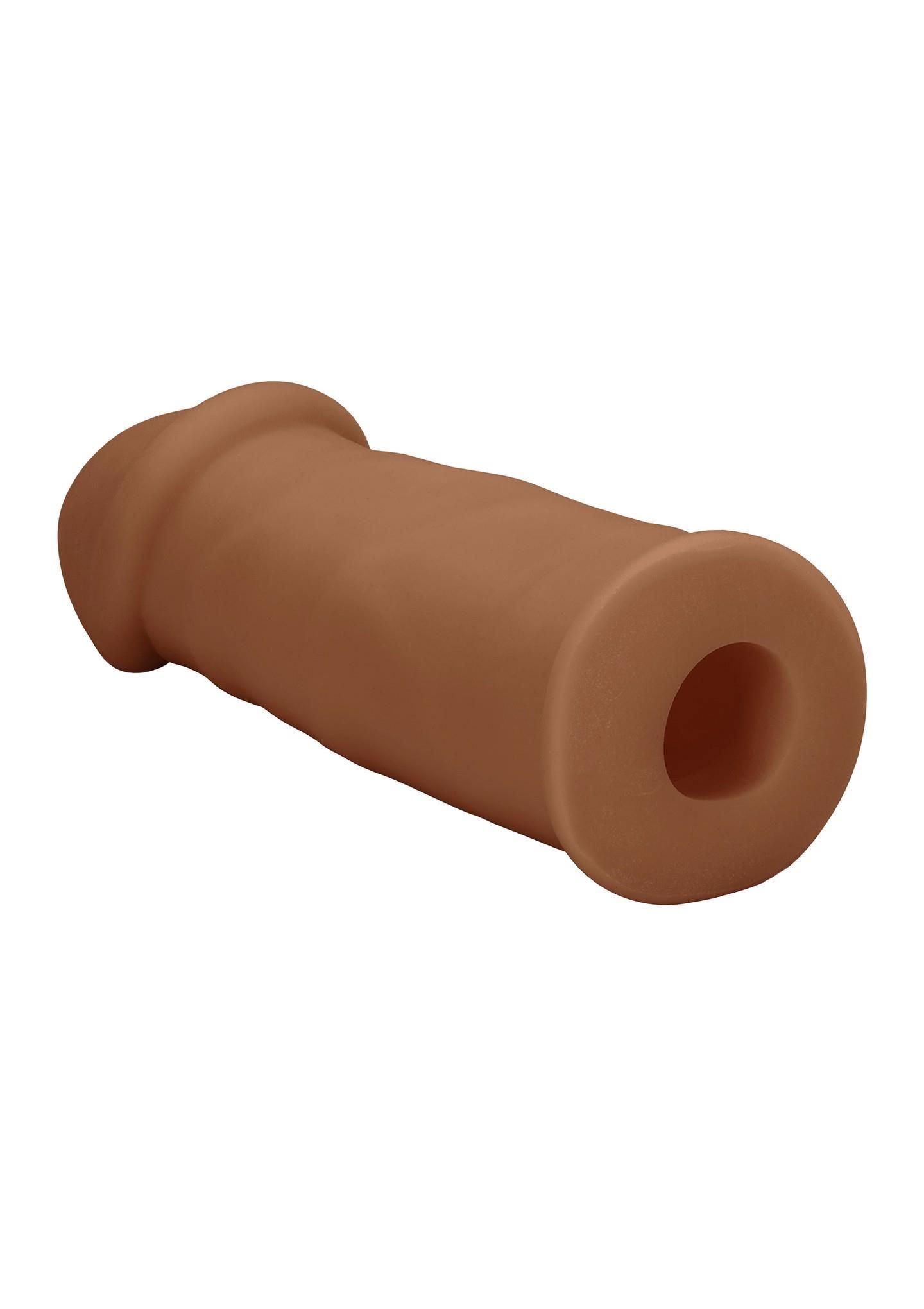 Насадка на пенис Futurotic Penis Extender, 14 см (коричневый)