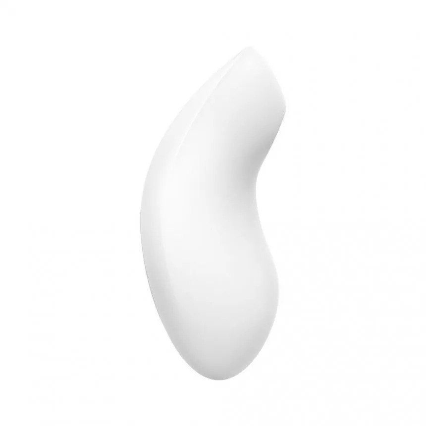 Bezdotykowy stymulator łechtaczki z wibracjami Satisfyer Vulva Lover 2 (biały)