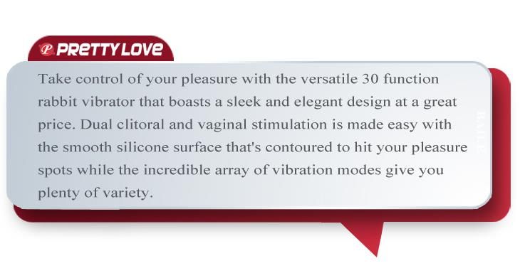 Wibrator królik Pretty Love Snappy, 19,5 cm (fuksja)