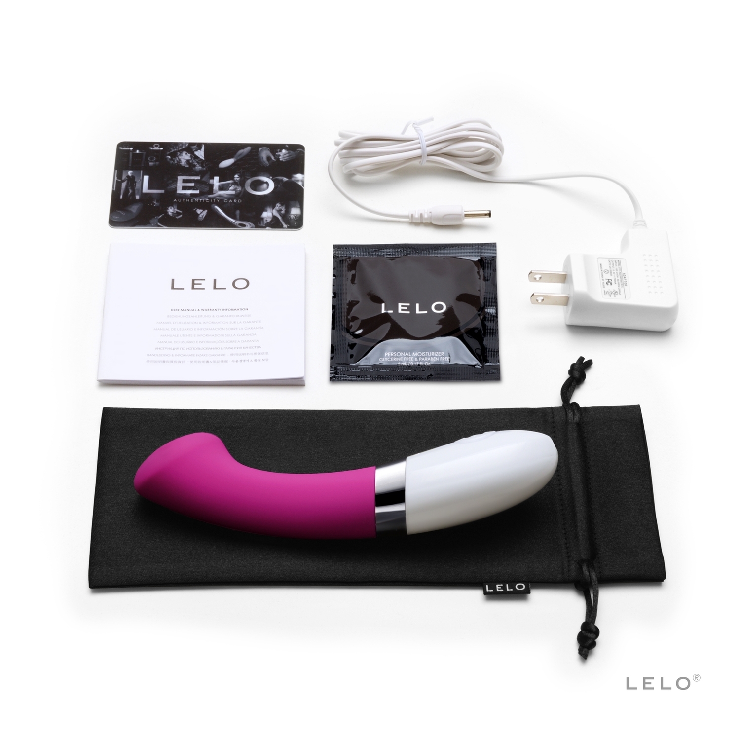 Вибратор Lelo Gigi 2, 16,5 см (малиновый)