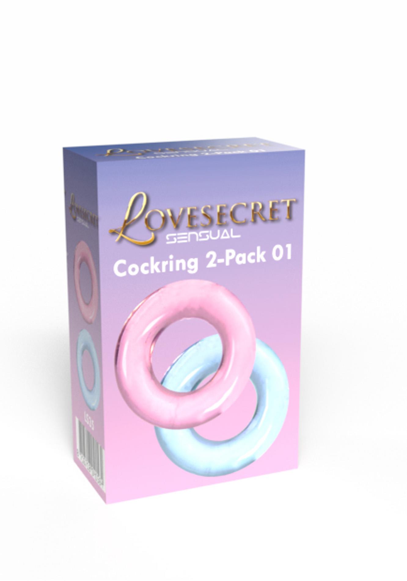 Набор эрекционных колец Lovesecret Pack 01, 2 шт (мульти)