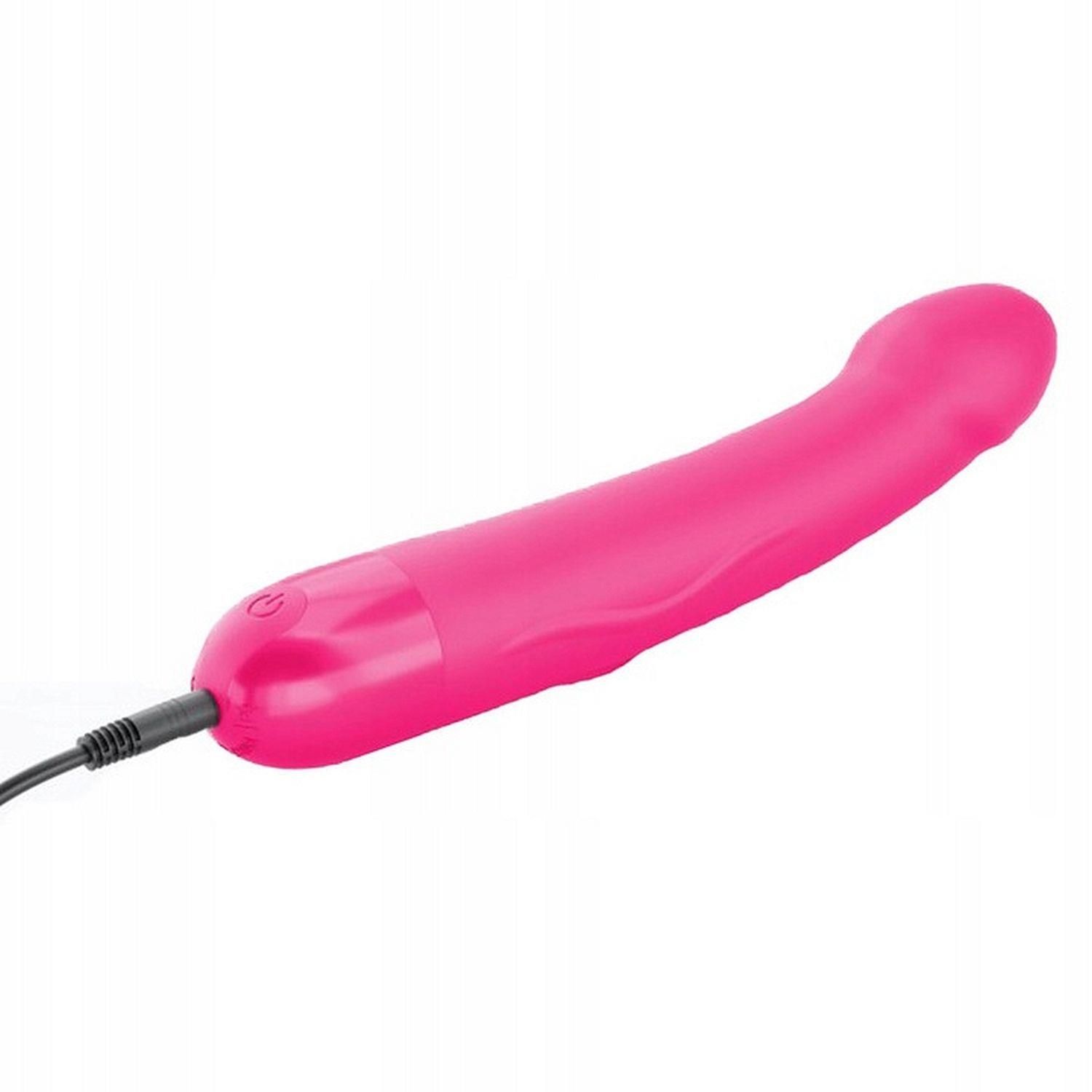 Вібратор для точки G Dorcel Real Vibration Magenta 2.0, 22 см (рожевий)