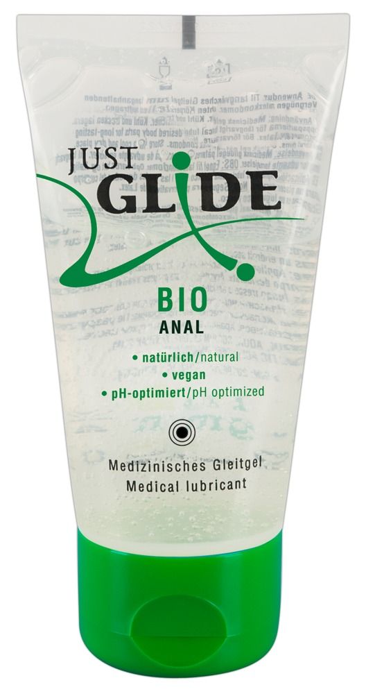 Naturalny lubrykant analny na bazie wody Orion Just Glide Bio Anal, 50 ml