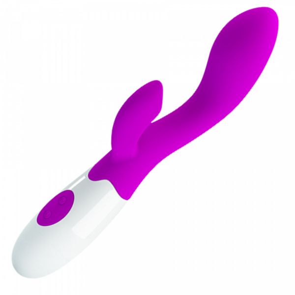 Wibrator króliczek Pretty Love Brighty, 20 cm (fioletowy)
