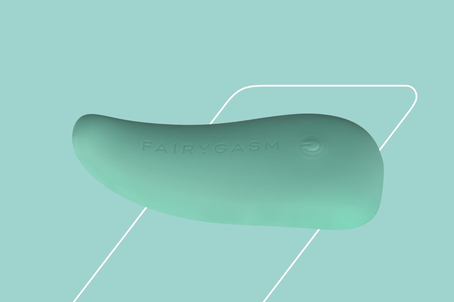 Вибратор FairyGasm ThrillLeaf, 9,8 см (зеленый)