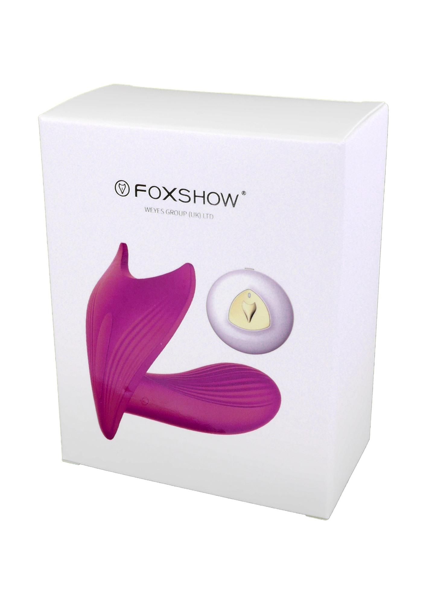 Вибратор в трусики B - Series Fox, 10 см (фиолетовый)