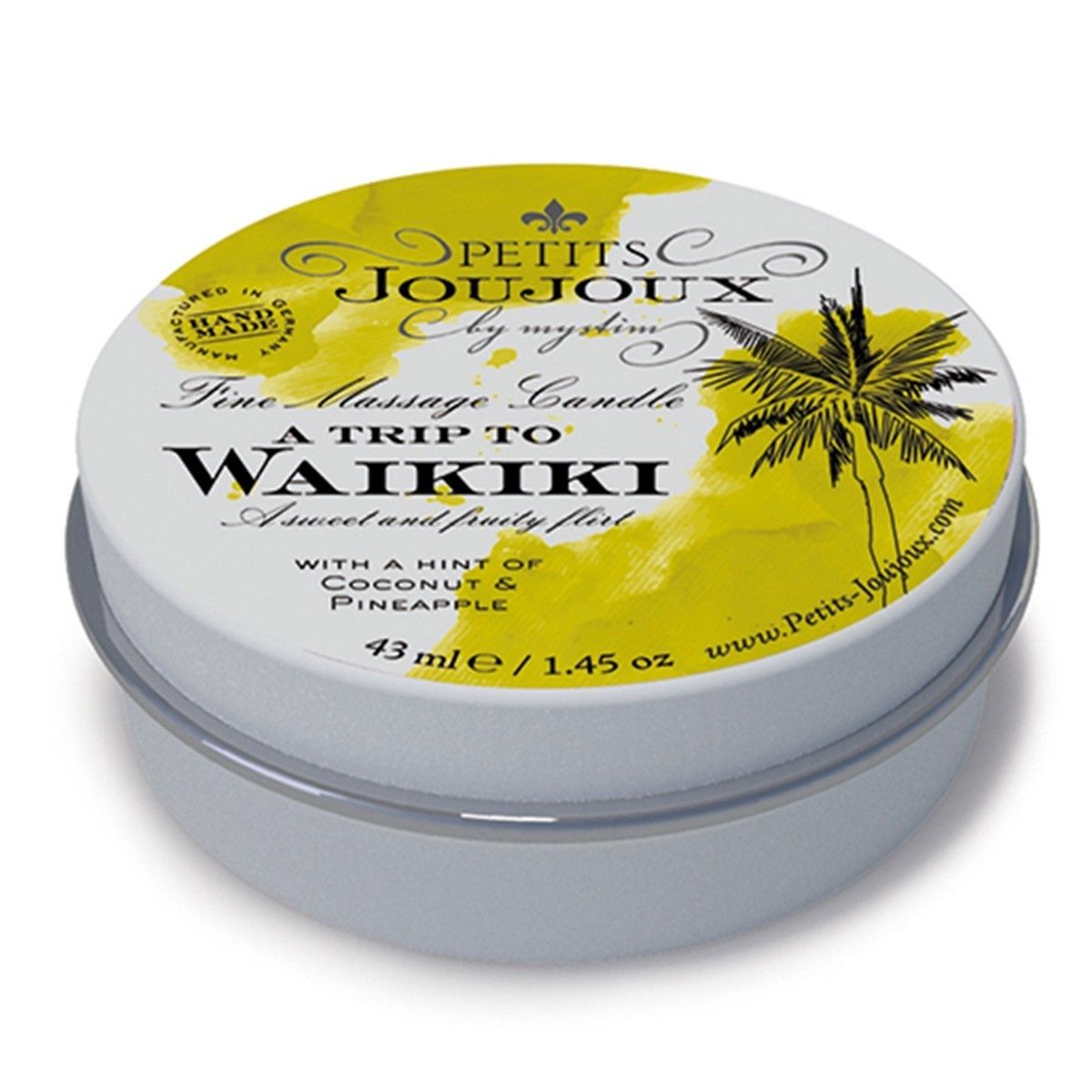 Массажная свеча Petits Joujoux A Trip To Waikiki, 43 мл